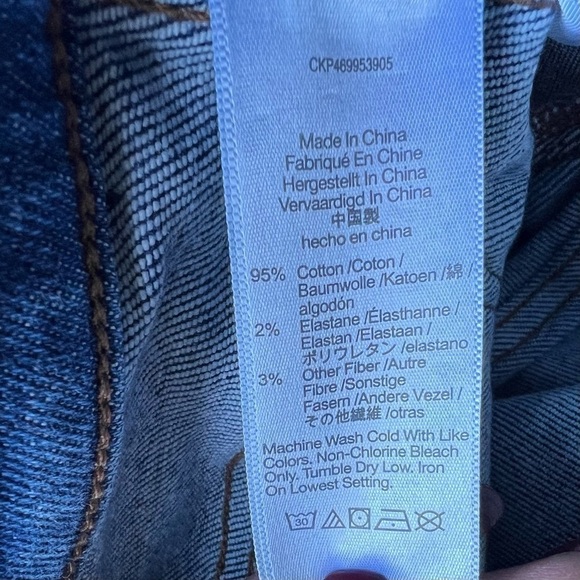 Madewell Women’s 10” High Rise Skinny Jeans Medium Blue Wash EUC, Size 28 - Picture 6 of 10